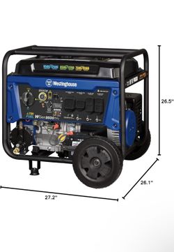 Westinghouse 12500 Peak Watt Tri-Fuel Home Backup Portable Generator