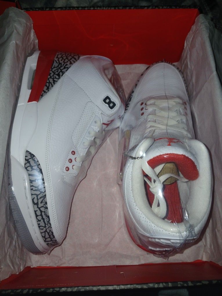 Jordan Retro 3 Size 10.5 Pristine Condition