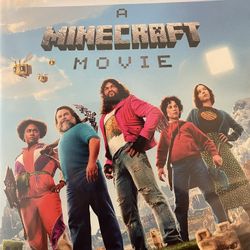 A MINECRAFT Movie (Blu-Ray-2025) Emma Myers + Jack Black!