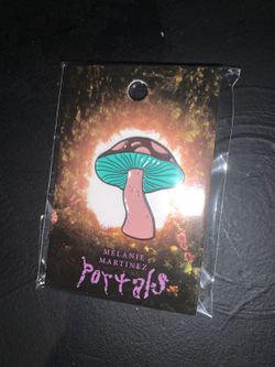 Melanie Martinez PORTALS Mushroom Enamel Pin