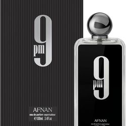 9 PM  AFNAN Perfume For Men EDP 3.4 Oz 100 ML