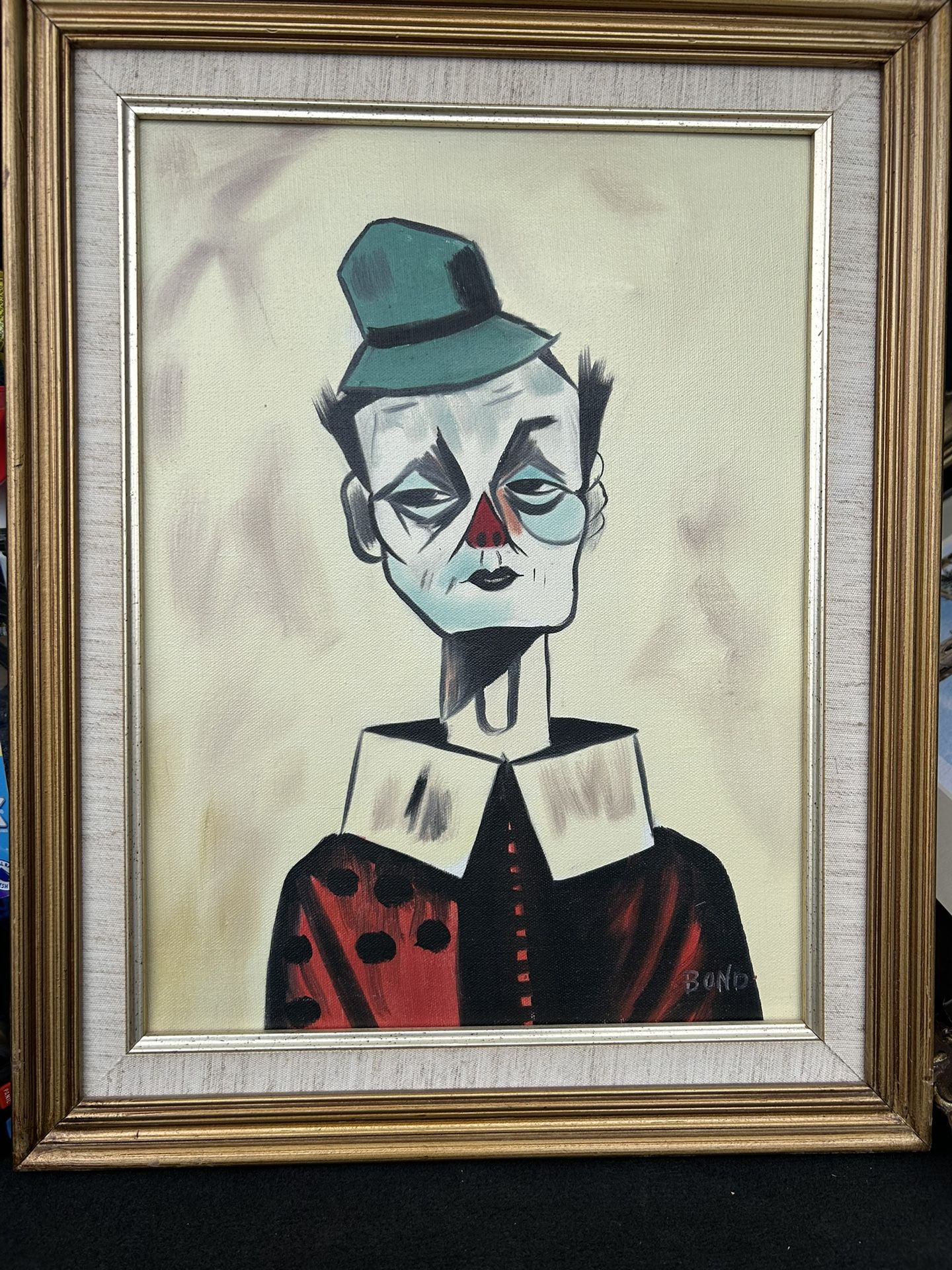 Art Frame & Mated Original 1 Signed