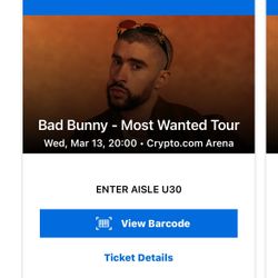 Bad Bunny Tickets