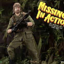 1/6 missing an action Chuck Norris figure