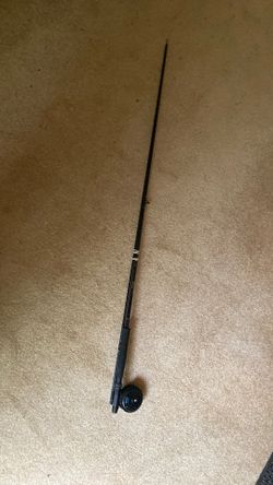 CUSTOM MADE GRAPHIC COMPOSITE FLYROD w/ MARTIN 65 REEL