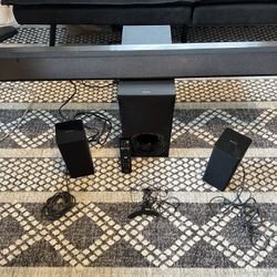 Sony Sound Bar. SA-rt5.   & Remote 
