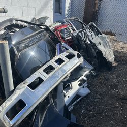 Auto Body Repair Parts Removed  