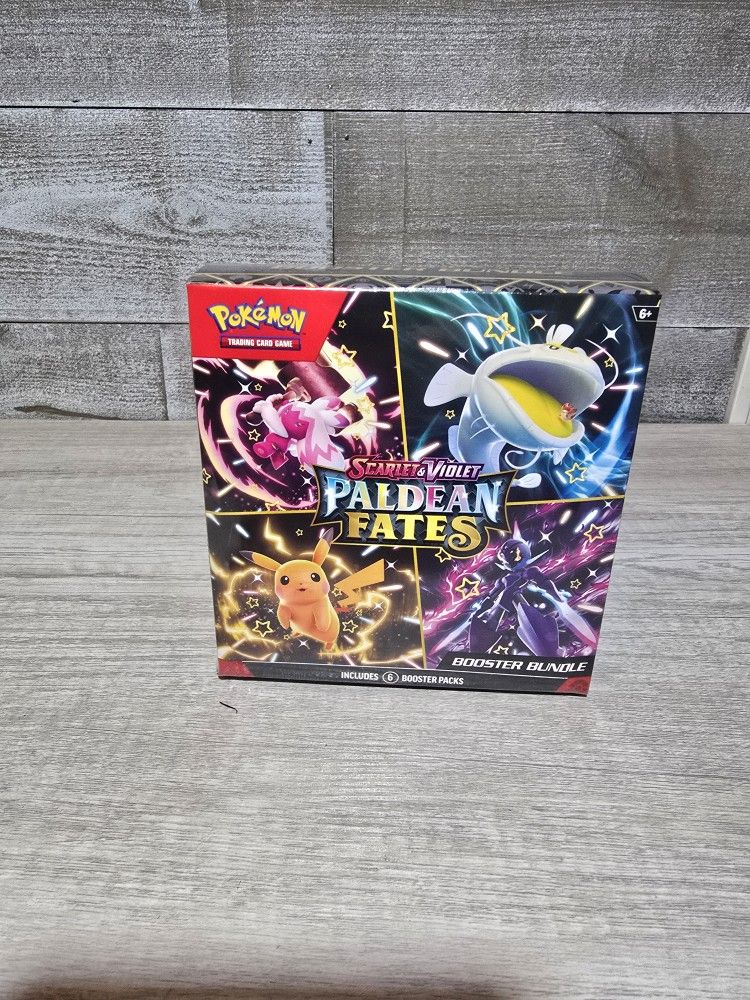 Sealed Pokémon Paldean Fates Booster Bundle