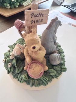 Winnie the Pooh Ceramic Figurine Sculpture