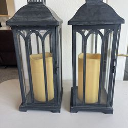 BATTERY POWERED CANDLE HOLDERS 