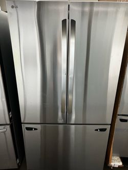 LG COUNTER DEPTH FRENCH STYLE REFRIGERATOR STAINLESS STEEL