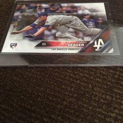 Baseball Card 2016 Topps Corey Seager Rookie