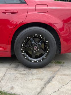 17 inch beadlock racestar with Mickey Thompson