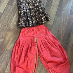 Indian Two Piece Outfit Brand New! Small 