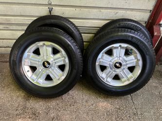 18” Chevy 6 Lug Wheels