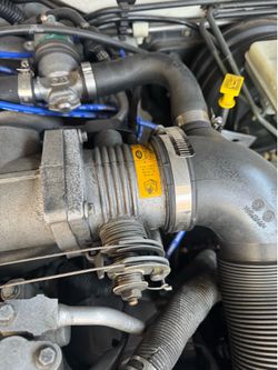 Land Rover discovery 2 complete upper manifold, including throttlebody