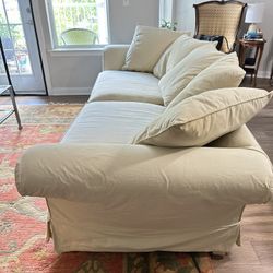 Domain Slip Covered Sofa