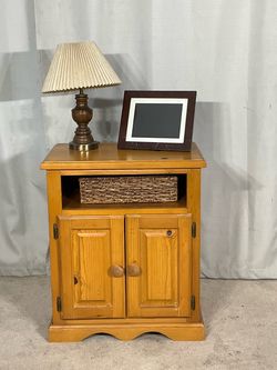 Multi-Purpose Solid Wood Cabinet * TV Stand * Microwave Stand * End Table * Nightstand