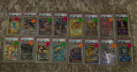 Pokémon PSA Slab Collection – PSA 9 & 10 – Multiple Cards Available