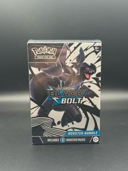 Black Bolt Booster Bundle Sealed Pokemon
