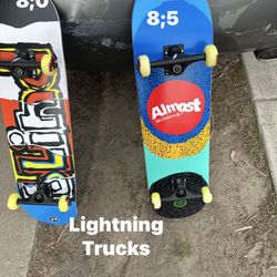 Skateboard Blind 8;0 Almost 8:5 $65 New Each