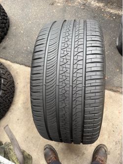 1 tire 315-40-21 Pirelli 90% tread life for $125 mounted and balanced