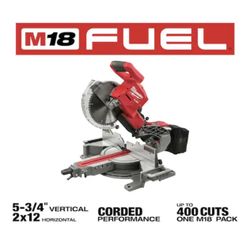 new in box 📦 Milwaukee 10" miter saw 
