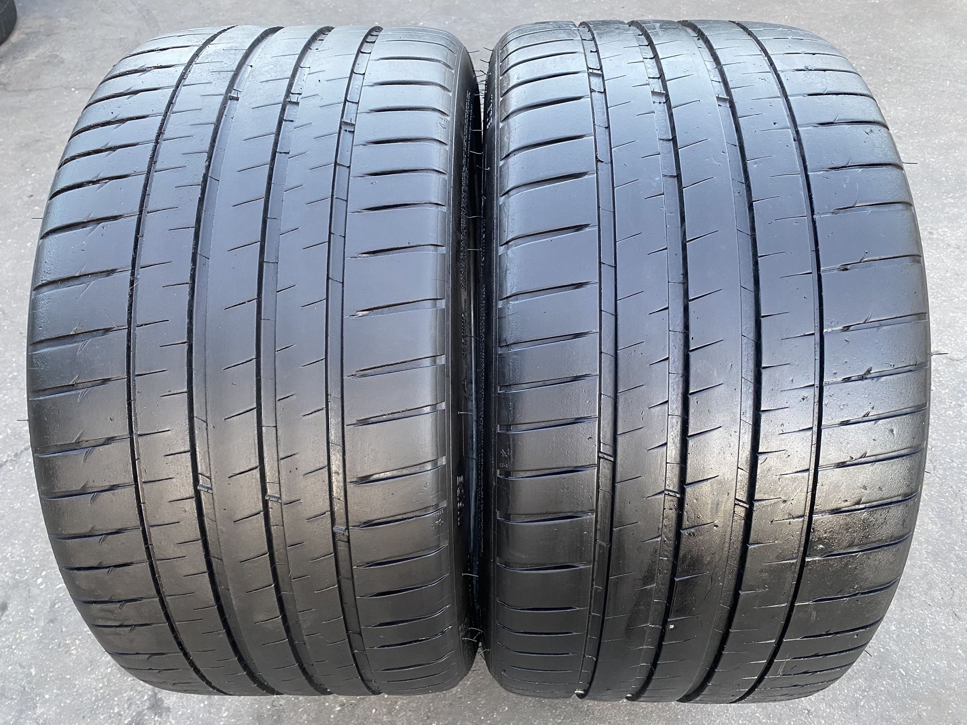 Two 285/30ZR20 Michelin Pilot Sport 4s OEM BMW