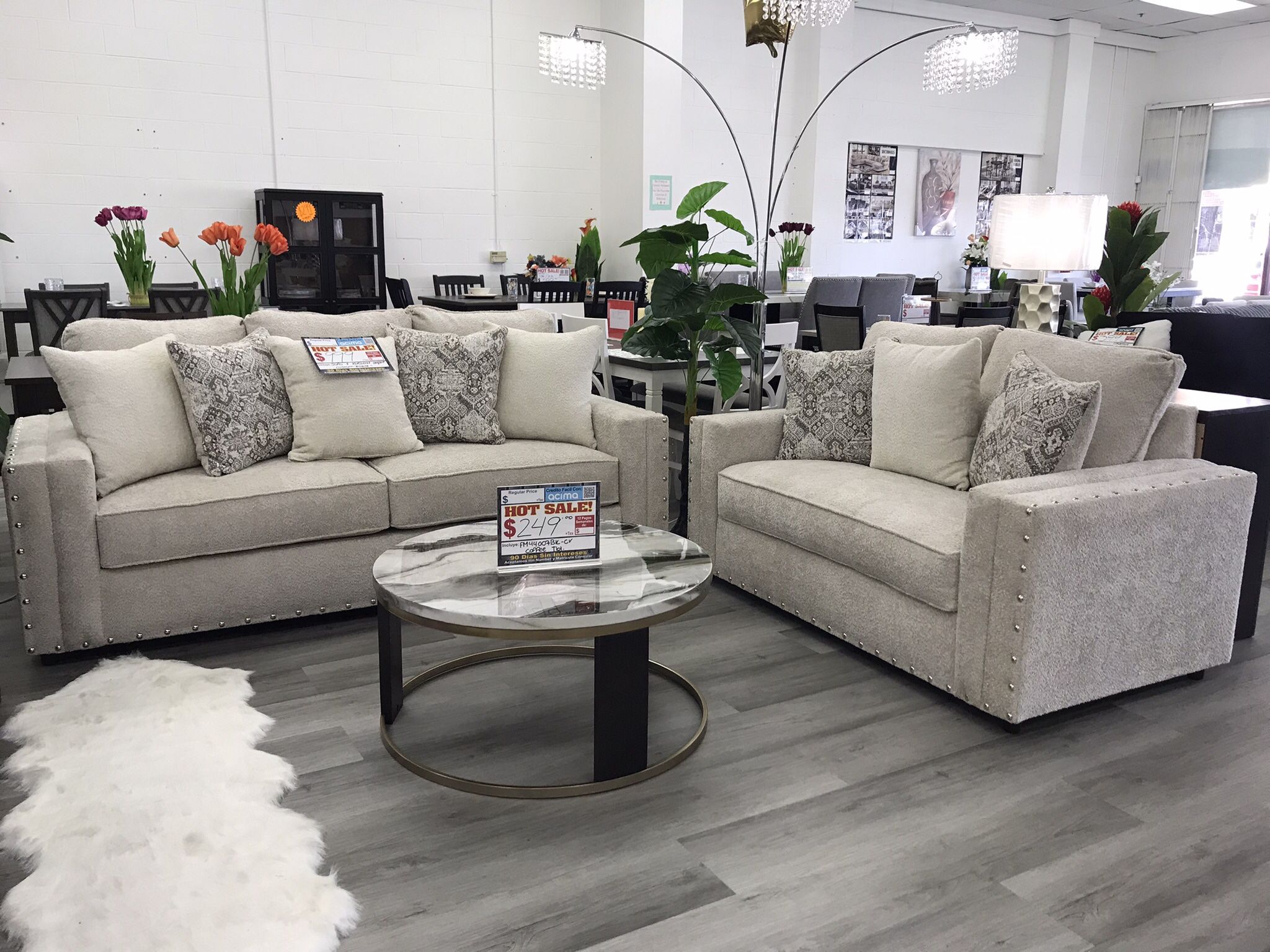 Empire Sofa And loveseat