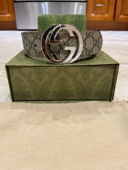 Authentic Gucci Marmont GG Belt (Chrome Buckle) – Serious Buyers Only