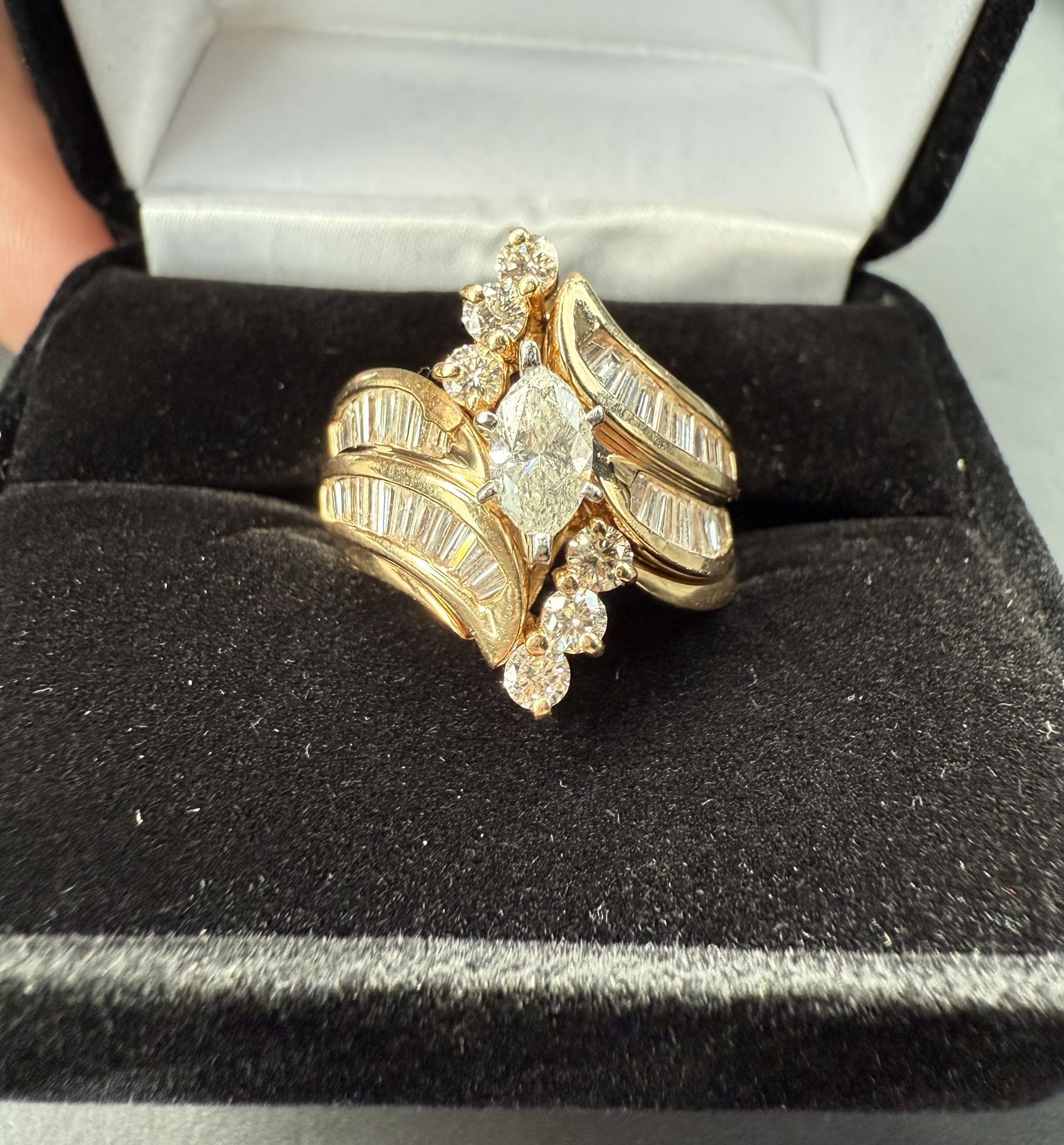 Gold Engagement Ring