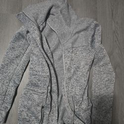 Gray activewear jacket