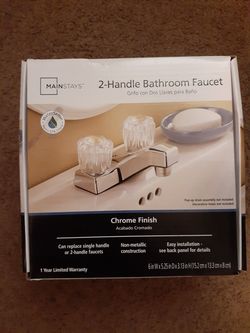 Mainstays bathroom faucet