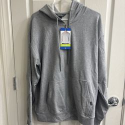 Eddie Bauer Gray Zip Up Hoodie (new)