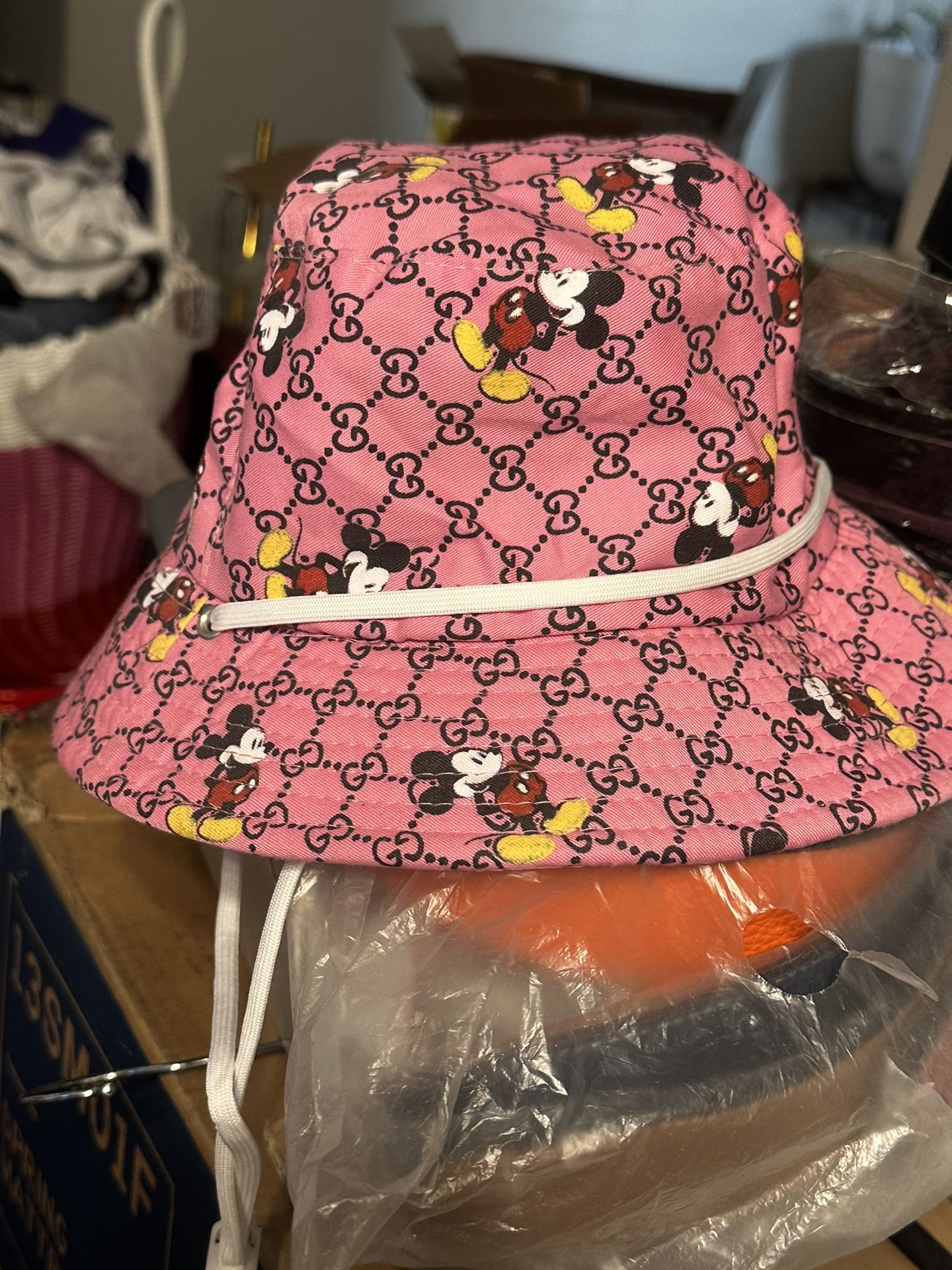 Fashion Pink Bucket Hat