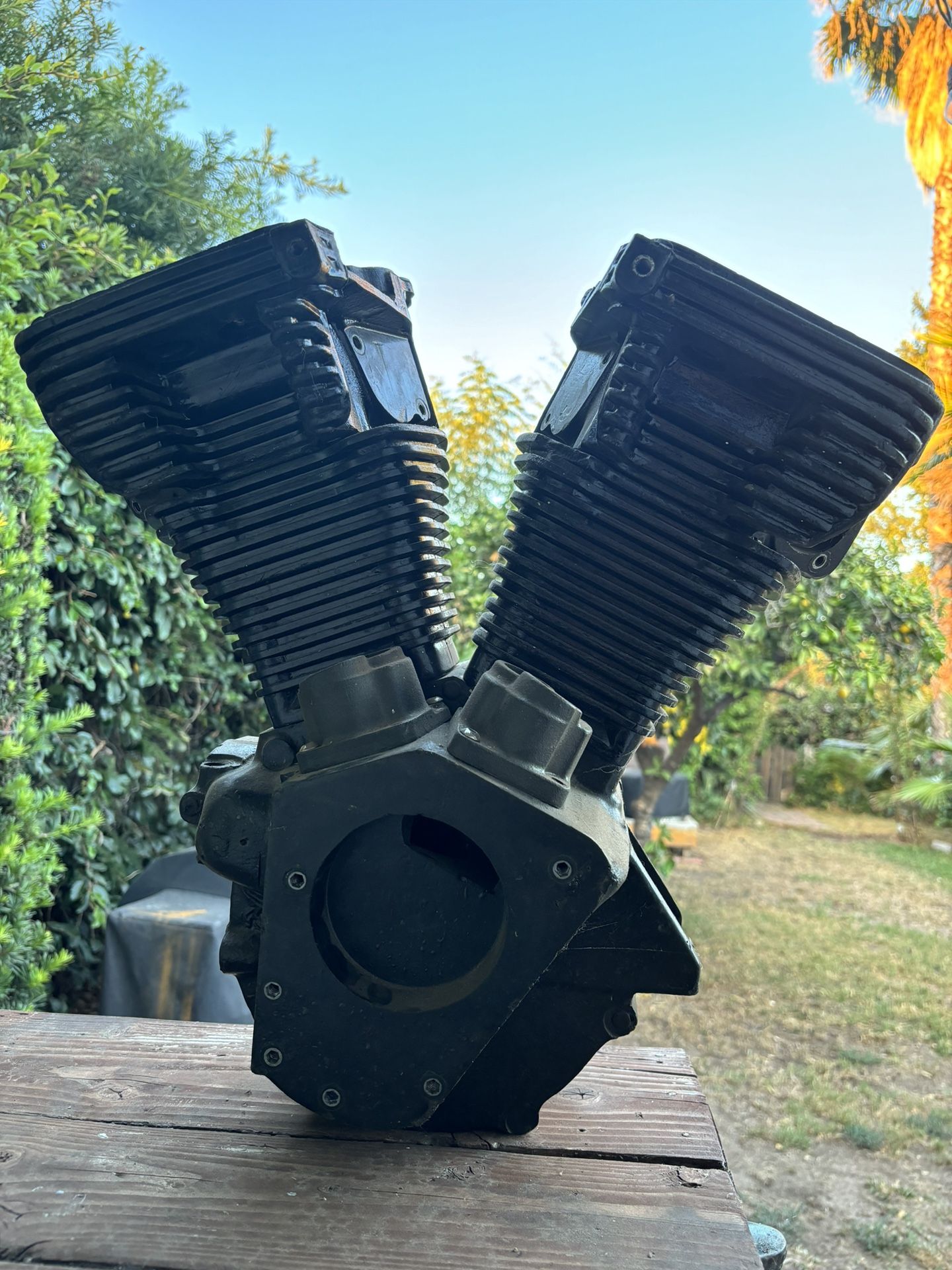 Harley Mockup Motor EVO Bob Dron