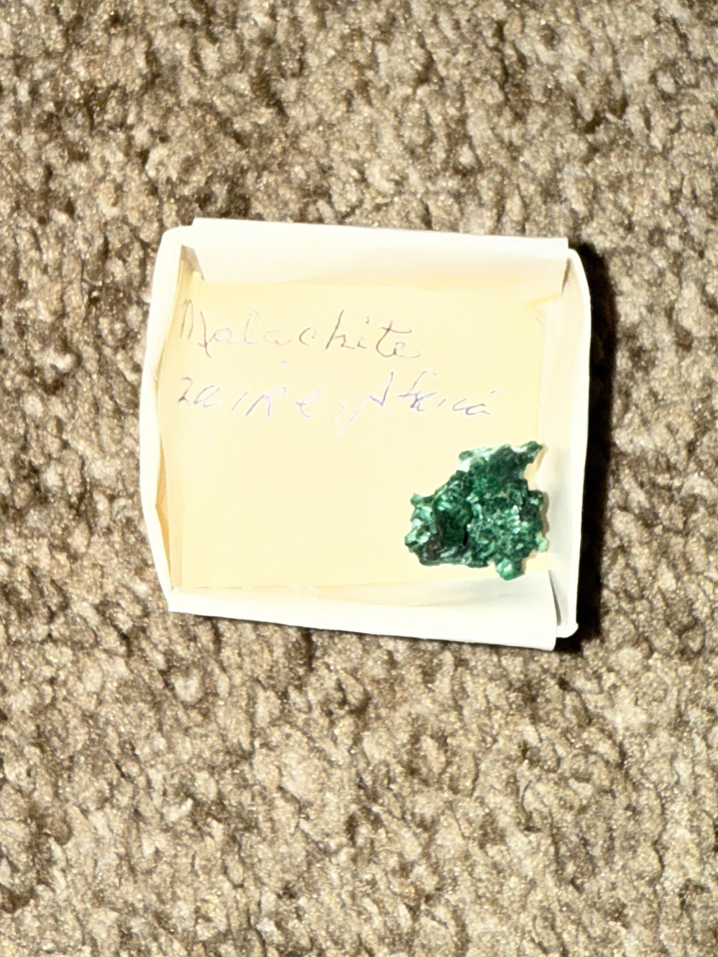 Malachite Crystal Specimen – Congo (Zaire Origin) – Natural Mineral