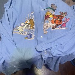 Disney Button up 
