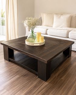 Handmade Solid Wood Coffee table