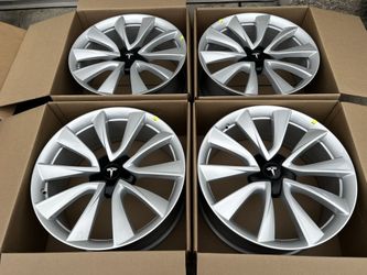 NEW 20” Original Tesla Model 3 Stiletto Sport Performance Wheels Rims Factory OEM