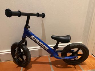 Strider Classic Kids Balance Bike Blue