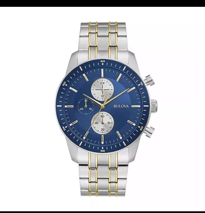 Quartz Silver Stainless Steel Watch 42 MM 98A243