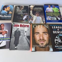 Collection of Tennis and Sports Books