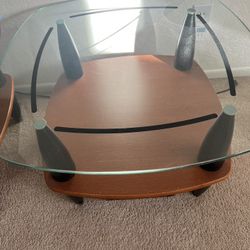  Glass Top Table 