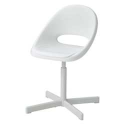 IKEA LOBERGET SIBBEN Child's Desk Chair, white