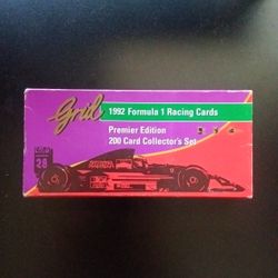 1992 Formula 1 Racing Cards PREMIER EDITION (200 PC)