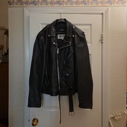 Men's Leather Jacket.