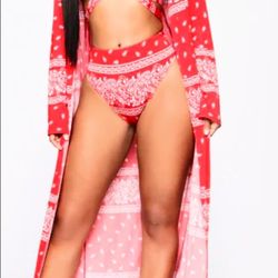 NEW RED ROBE Size XL