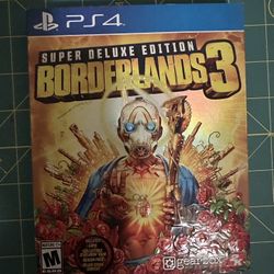 Borderlands 3 Steel Book Edition PS4