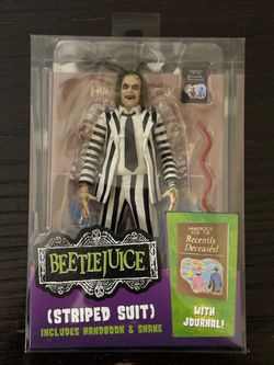 Beetlejuice Striped Suit With Journal!